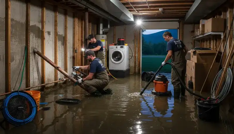 Expert Plumbing Pro - emergency-burst-pipe-repair-for-a-flooded-basement-in-green-mountain-estates