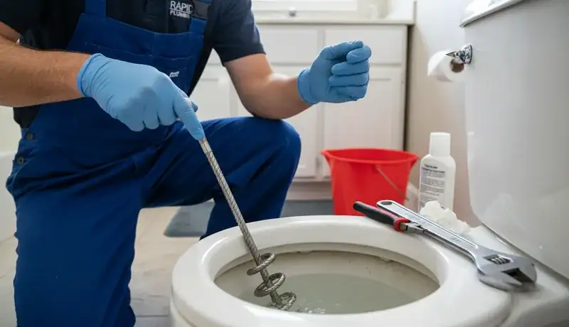 Expert Plumbing Pro - clogged-toilet-repair