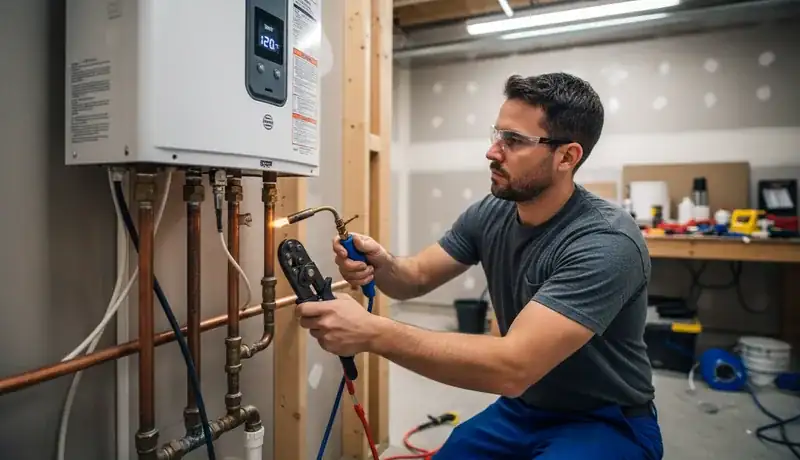 Expert Plumbing Pro - tankless-water-heater-installation